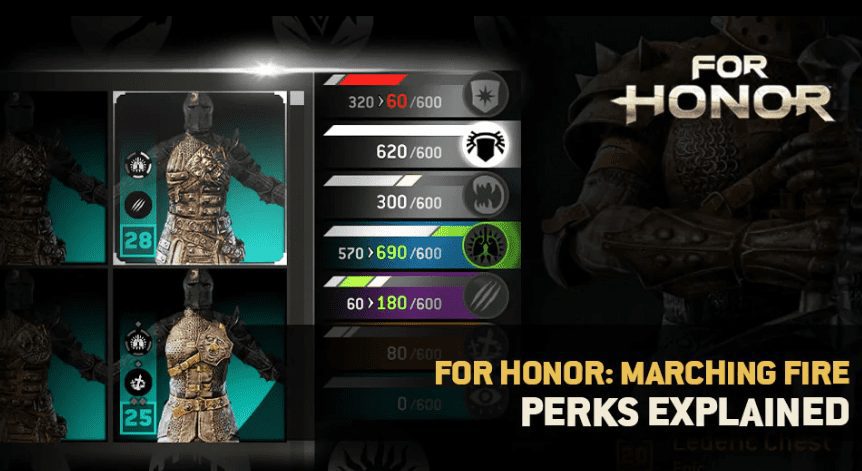 For Honor Perks