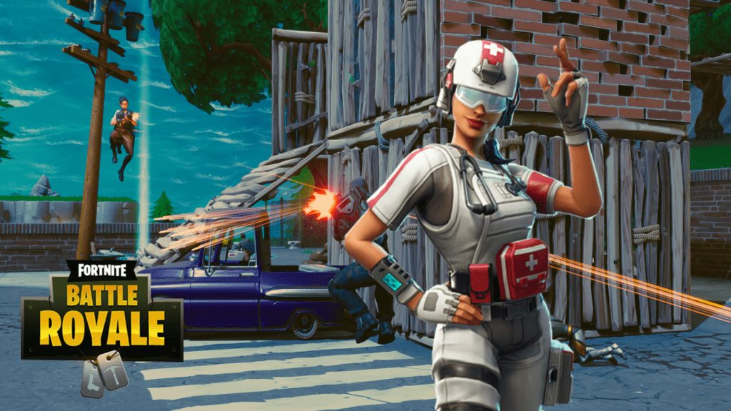 Fortnite Soaring 50s Medic healing