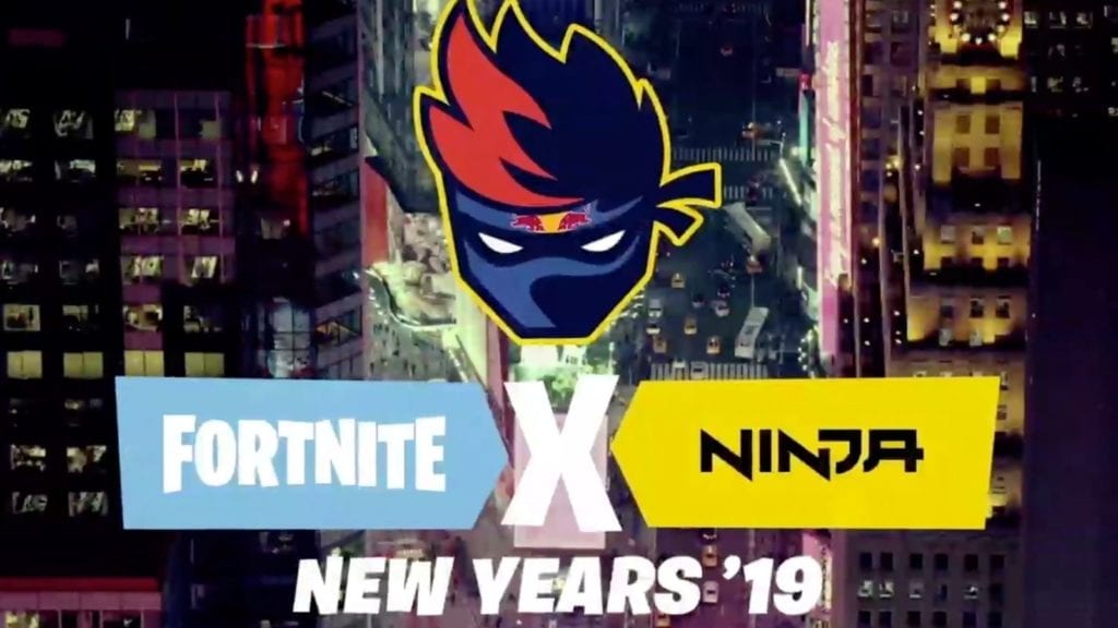 Ninja New Year's Eve flossing