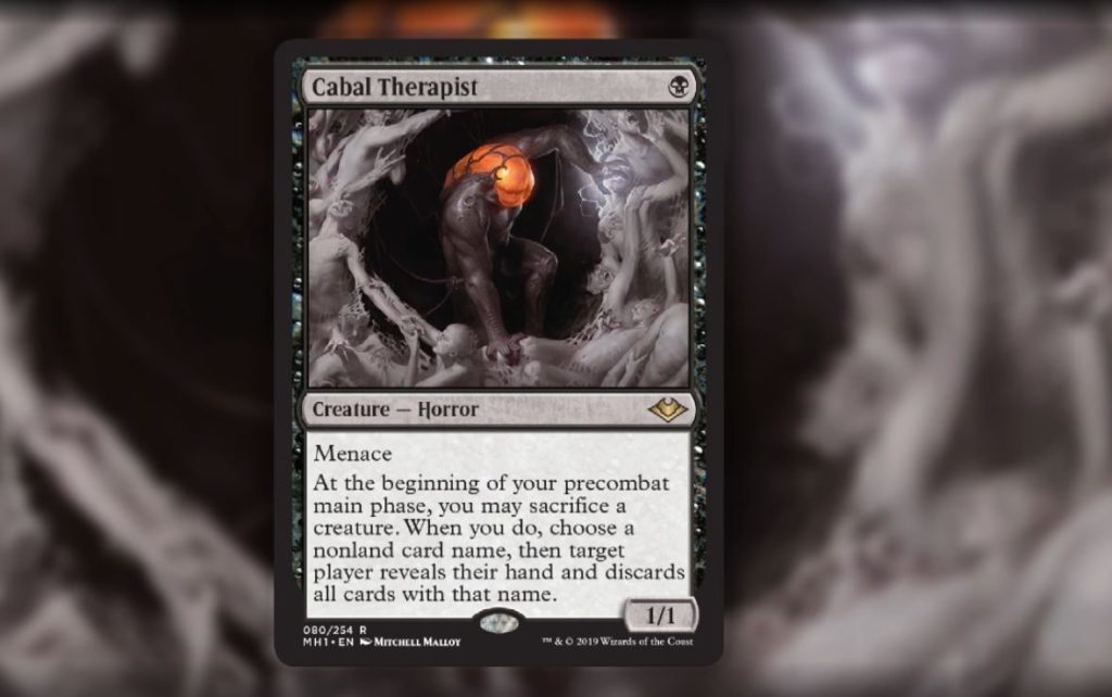 New modern product, modern Horizons, cabal therapist
