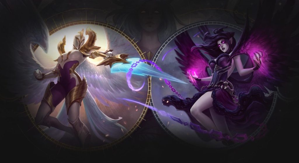 Riot Games Kayle Morgana League of Legends champion update