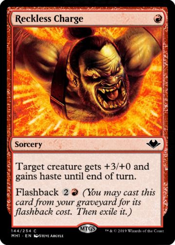 Reckless Charge, MTG, Modern Horizons