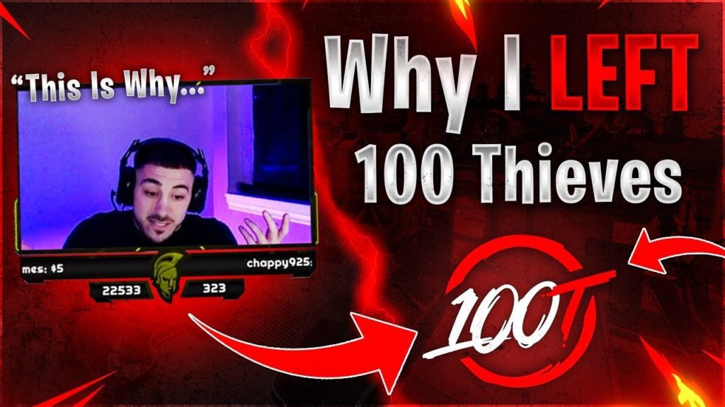 Nickmercs on Nadeshot over 100 Thieves