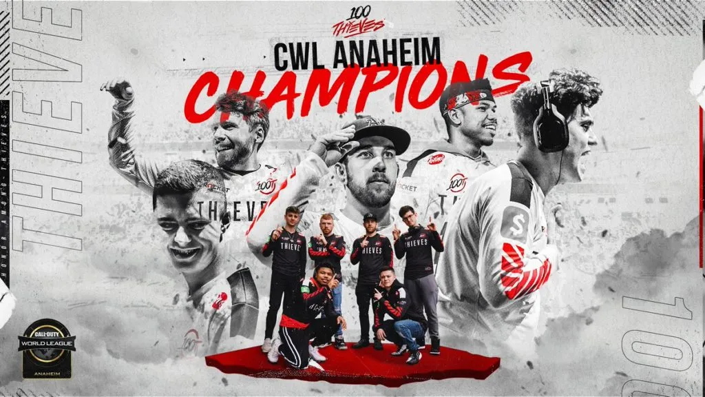 100 Thieves win CWL Anaheim