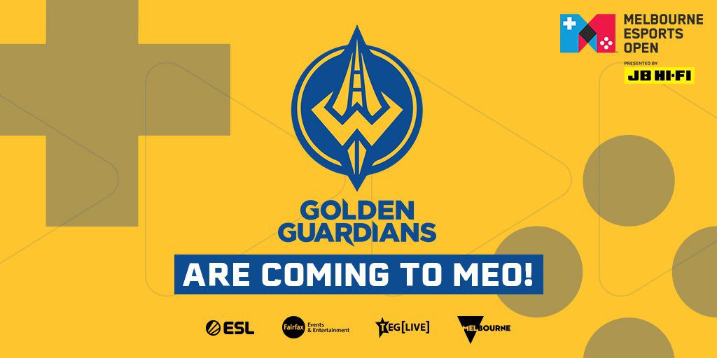 Golden Guardians going to Melbourne Esports Open
