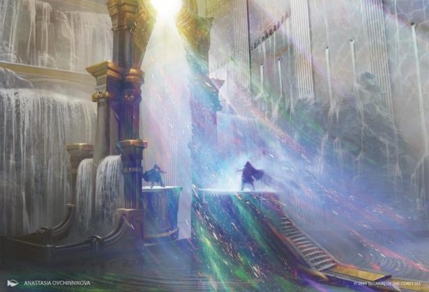 MTG Throne of Eldraine spoilers - The Magic Mirror artwork