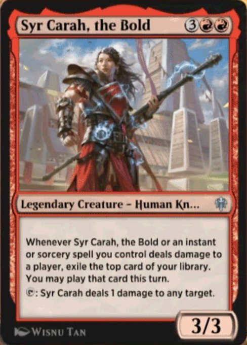 Syr Carah, MTG Arena