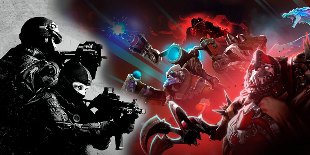 CSGO overtakes Dota 2 Valve on Steam for monthly hours October