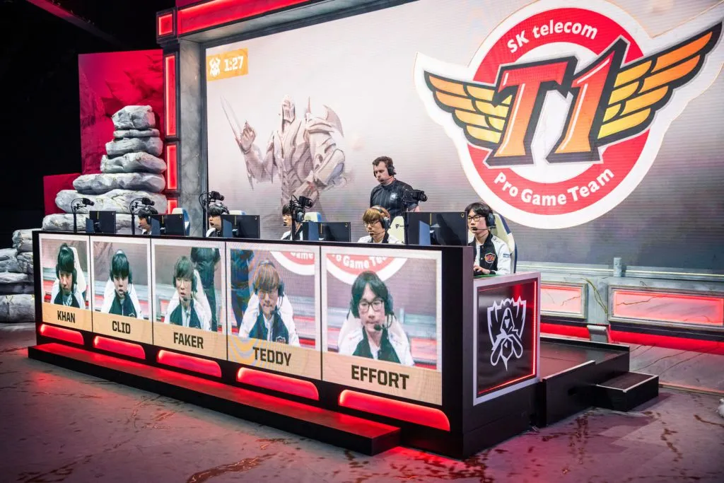 League of Legends Faker SKT