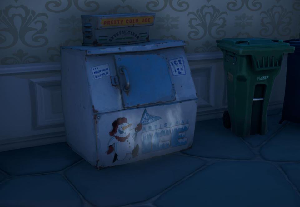 Fortnite Winterfest Ice Box location challenge
