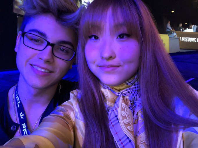 Twistzz and ex-girlfriend.