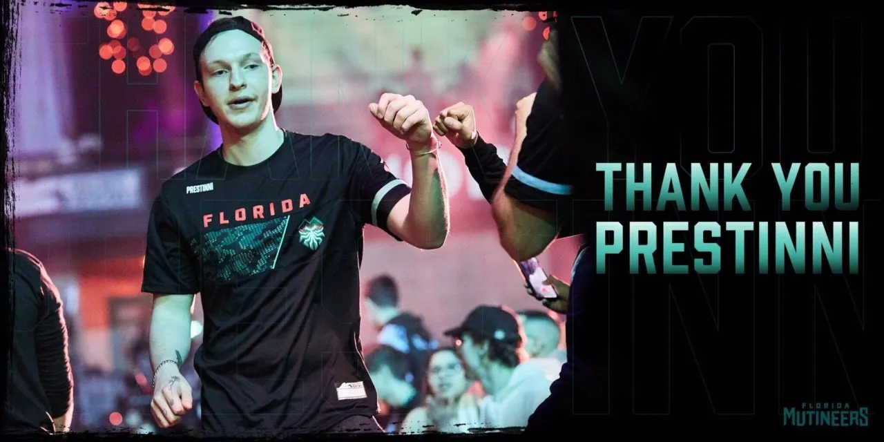 Prestinni Florida Mutineers Chicago Huntsmen
