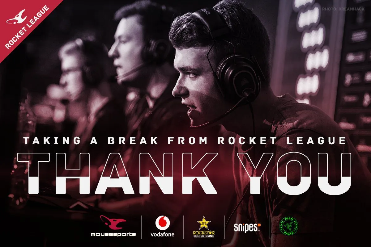 Mousesports leaves Rocket League Championship Series RLCS