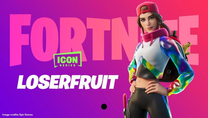 reaction Loserfruit skin Fortnite Icon Series