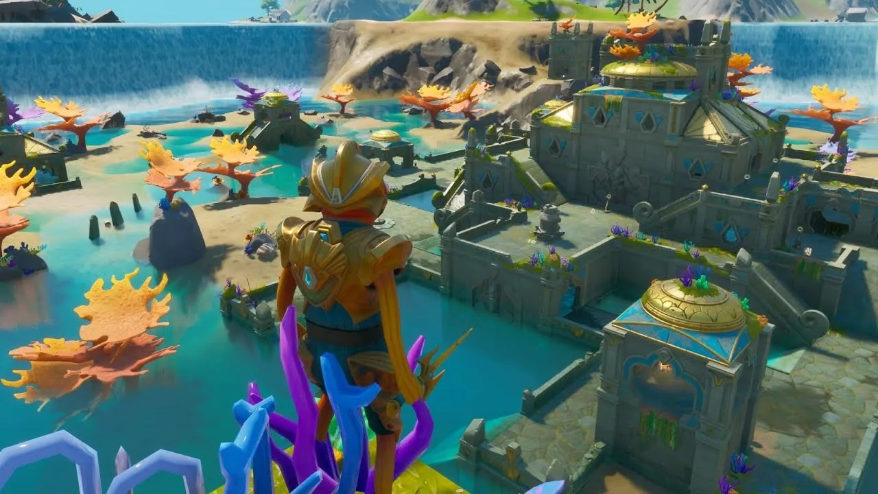 Fortnite Season 3 august 1 update Coral Castle map