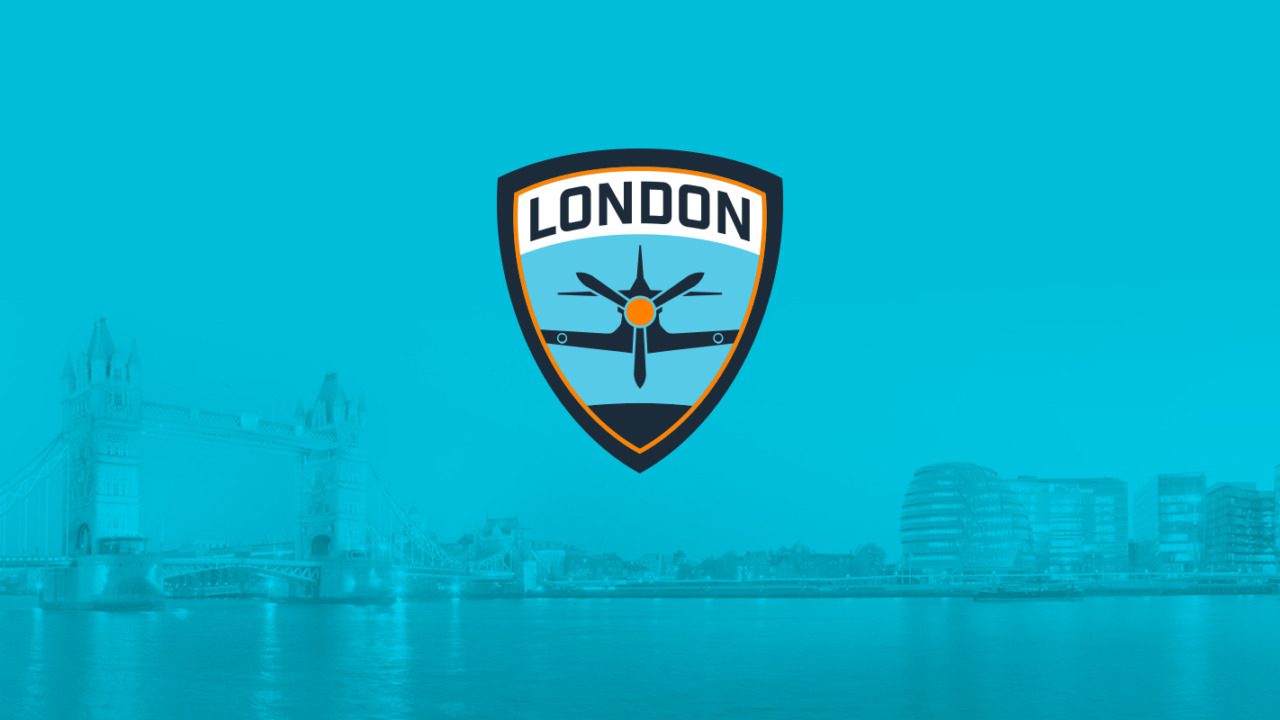 London Spitfire's logo.