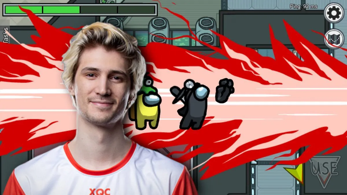 xqc among us