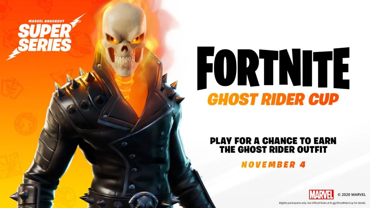 fortnite season 4 ghost rider cup skin
