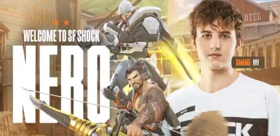 Nero joins the San Francisco Shock.