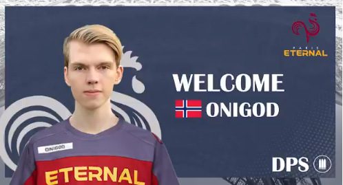 Onigod, joining the Paris Eternal.