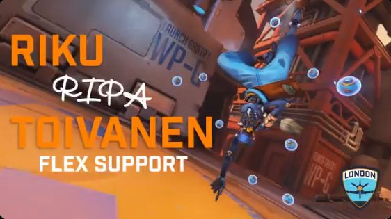 Ripa joins the London Spitfire.