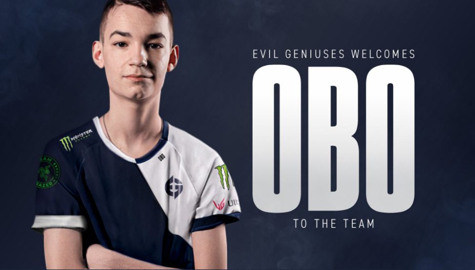 Evil Geniuses sign oBo