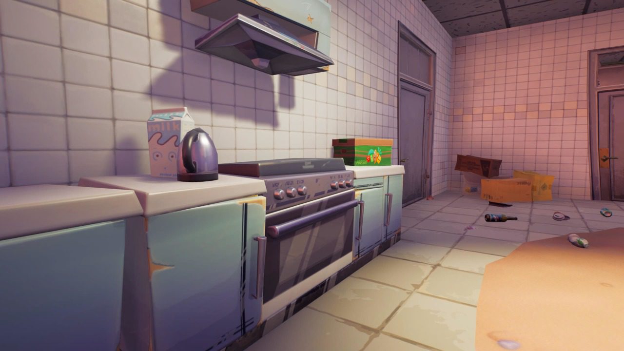 Visit two Fortnite kitchens to quickly complete the newest battle pass challenge
