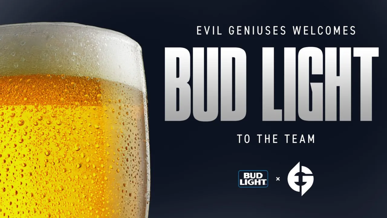 Evil Geniuses partners with Bud Light
