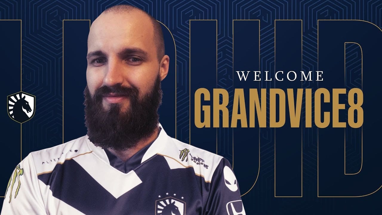 Team Liquid Grandvice8 announcement photo