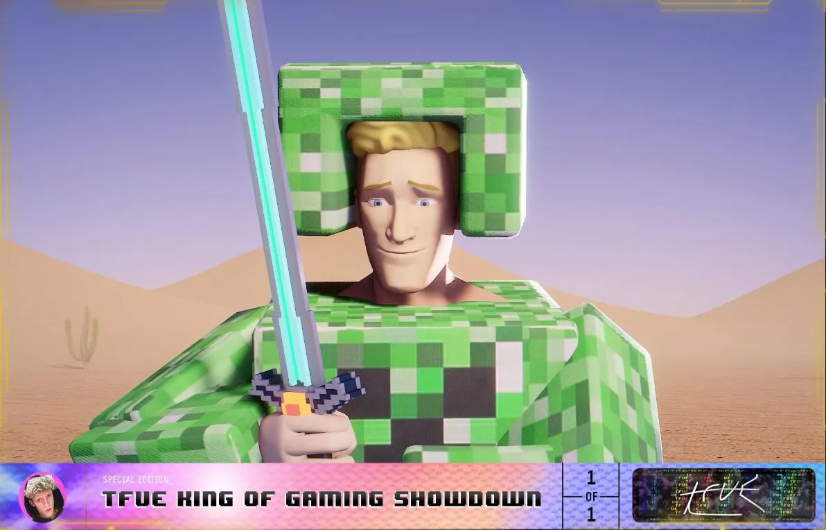Tfue launches NFTfue King of Gaming NFT collection on OpenSea