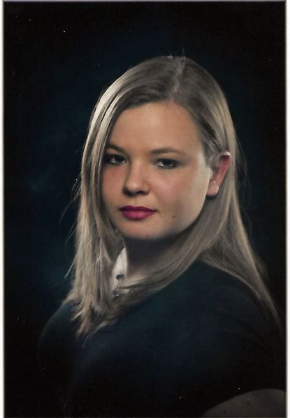 A headshot of Samantha "NaoriMizuki" Timms