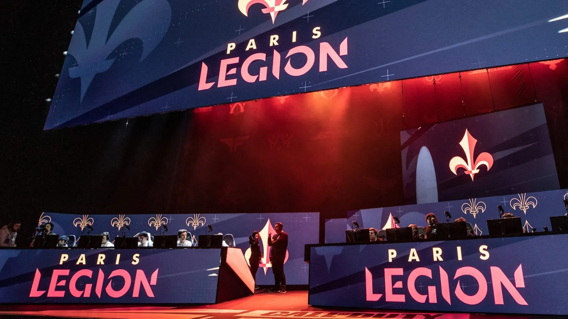 The Paris Legion competing on stage. The Paris Legion home series was the location for many big stories for the CDL.