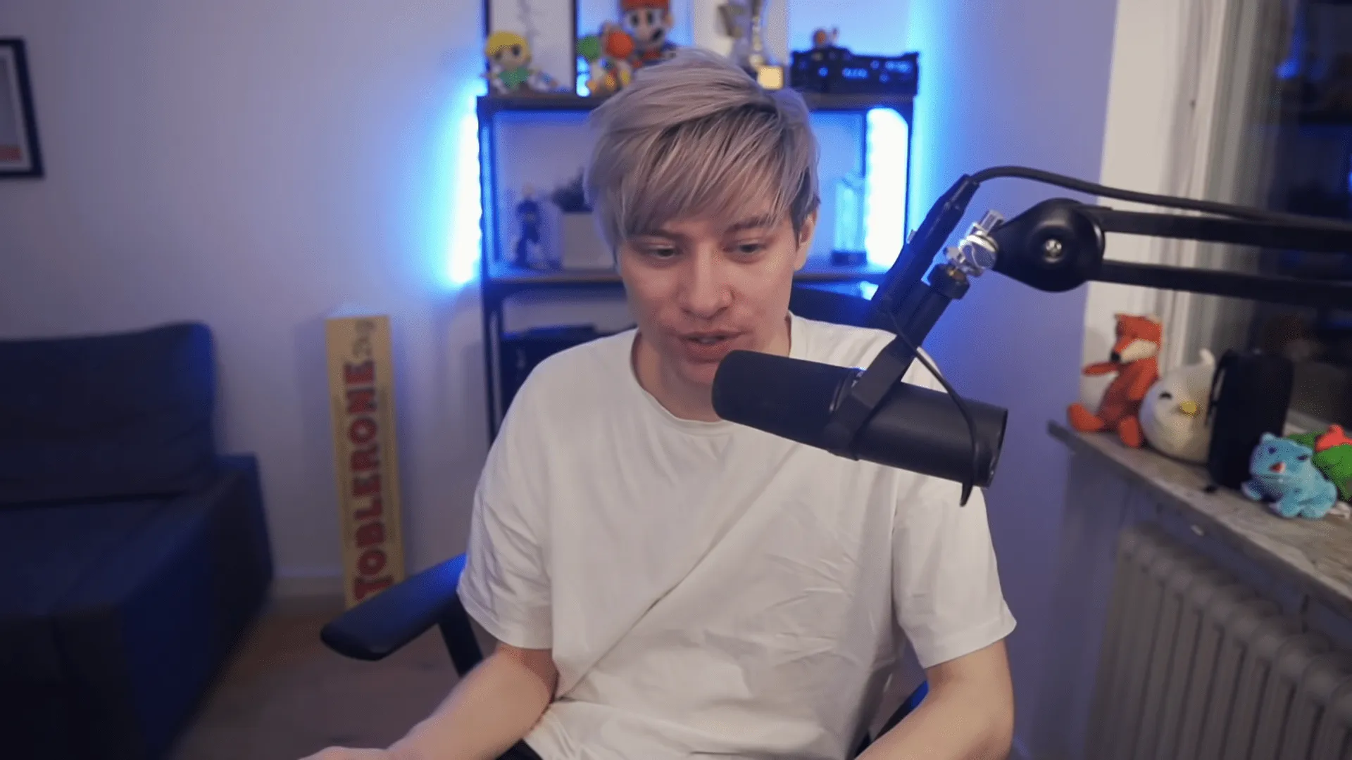 Leffen in a recent YouTube video. Leffen won Poilon Colosseum without dropping a game.