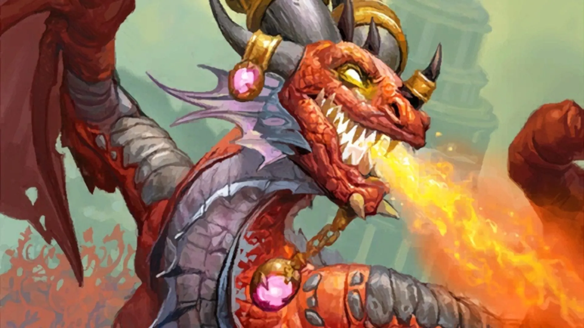 Artwork of Alexstrasza the Life-Binder in Hearthstone.