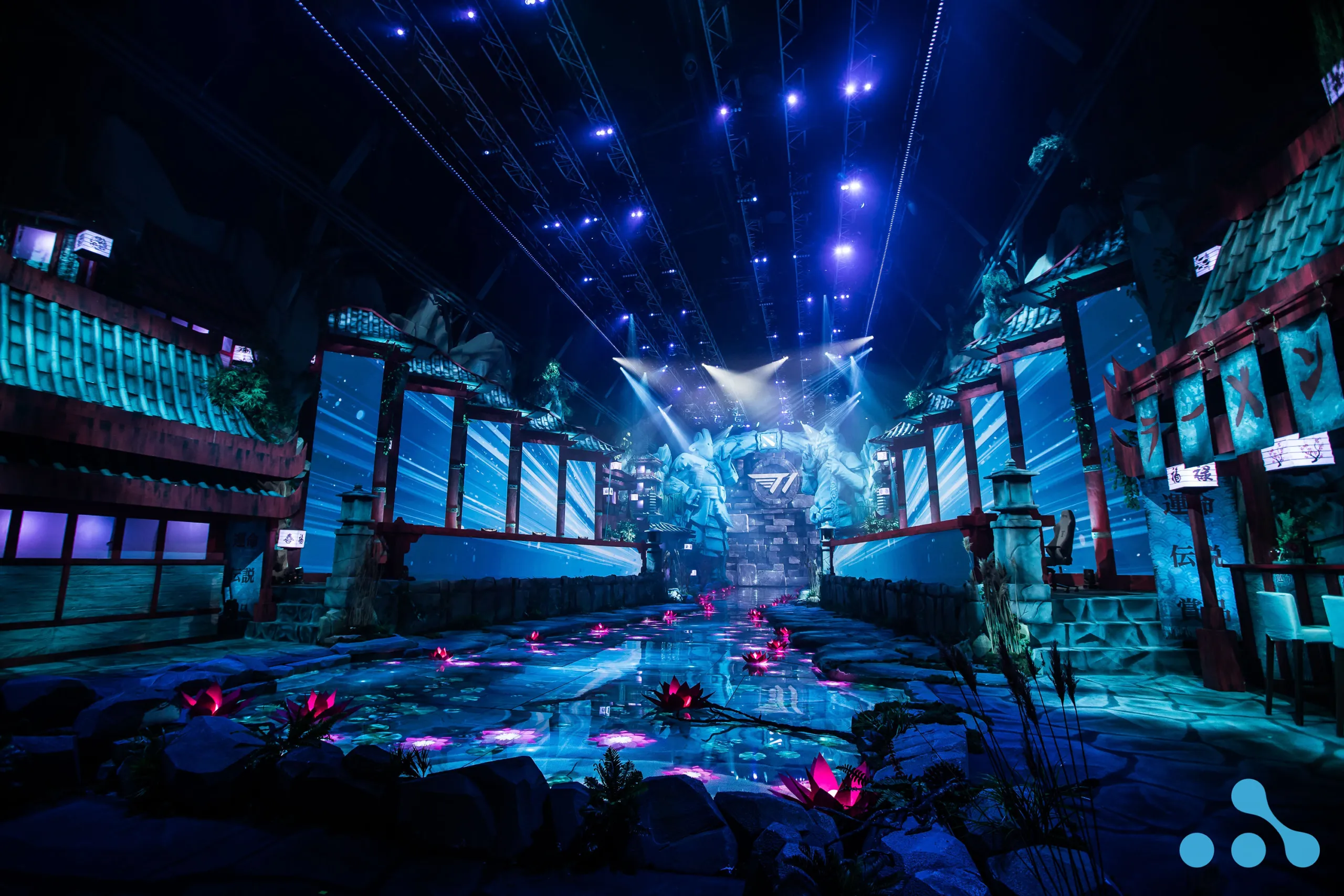 Kyiv Animajor stage set