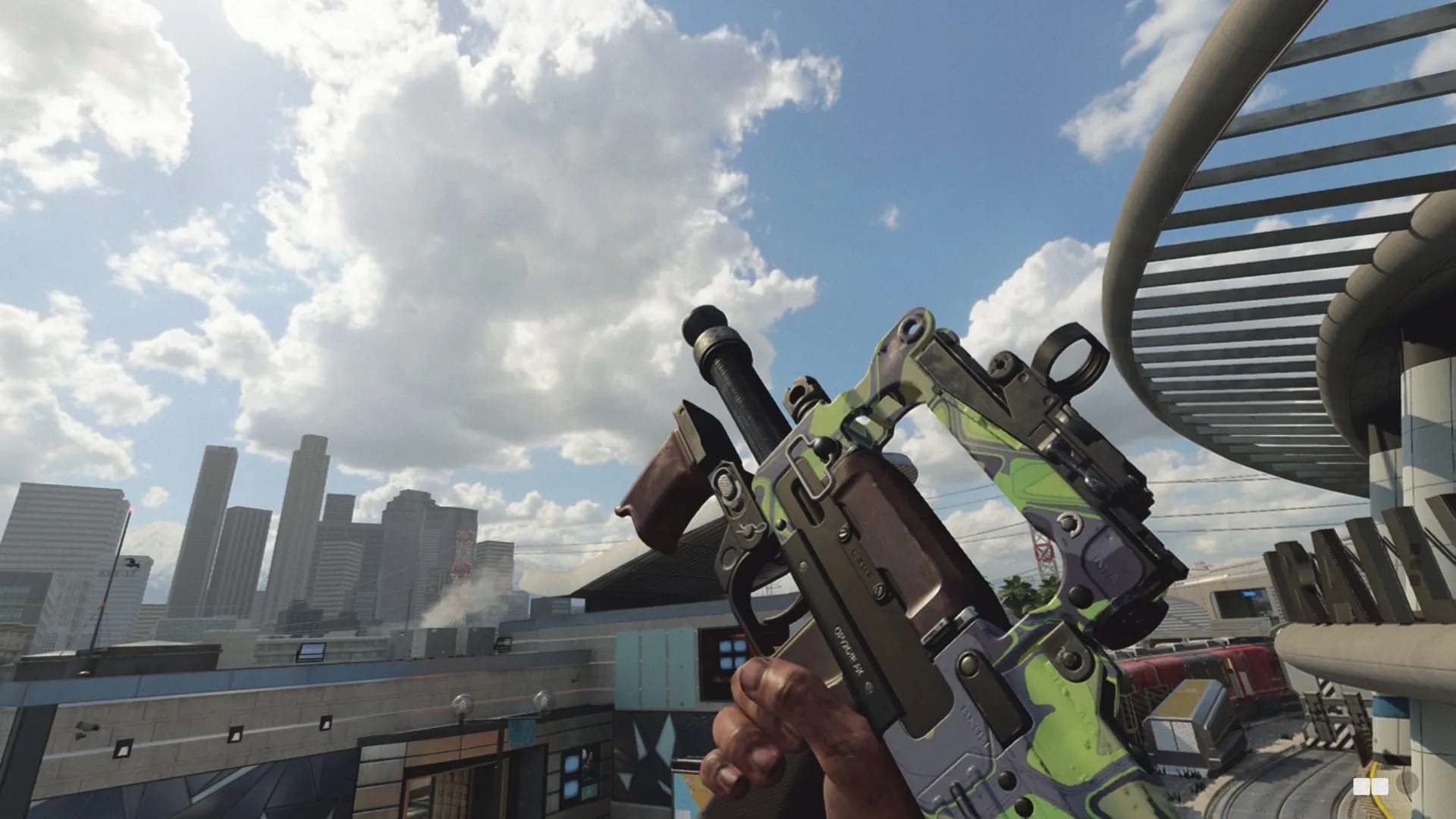 The gun model for the Groza in Black Ops Cold War for its season 4 loadout