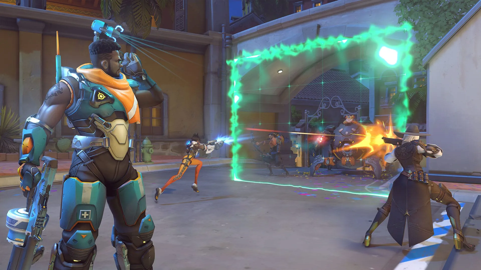 Baptiste uses his ultimate ability cross-play
