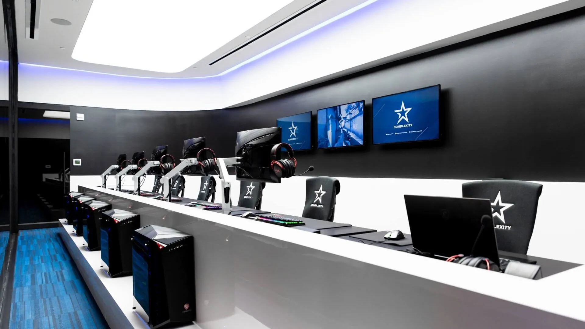 Complexity Gaming GameStop Performance Center training room