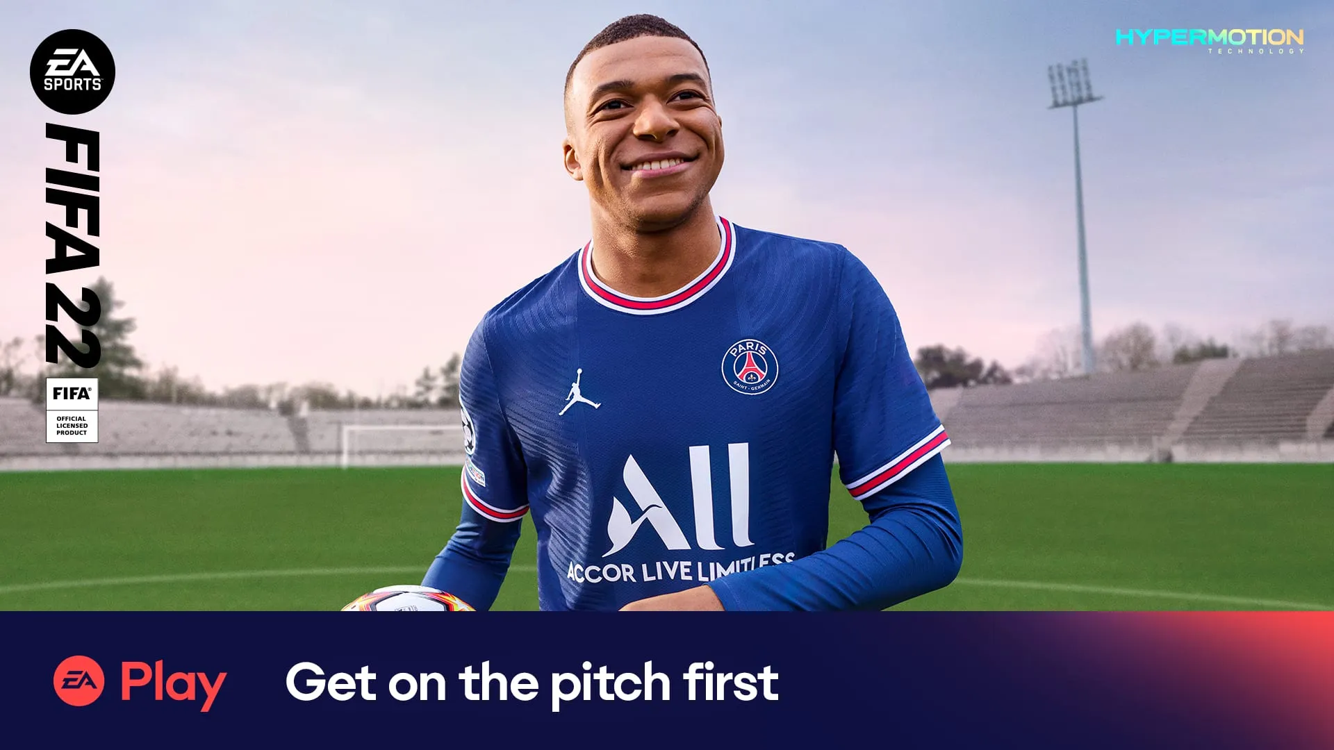 Kylian Mbappe FIFA 22 Cover