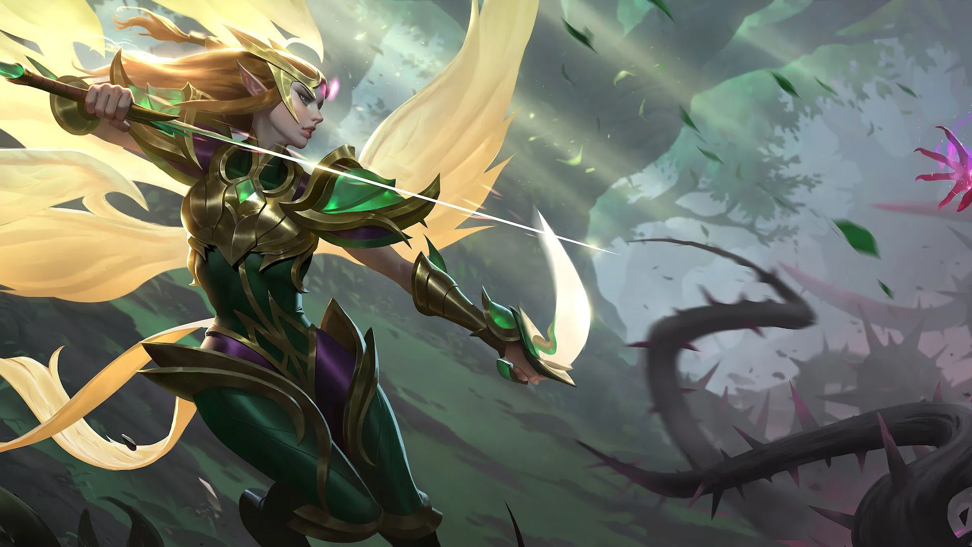 TFT trait rework kayle splash art