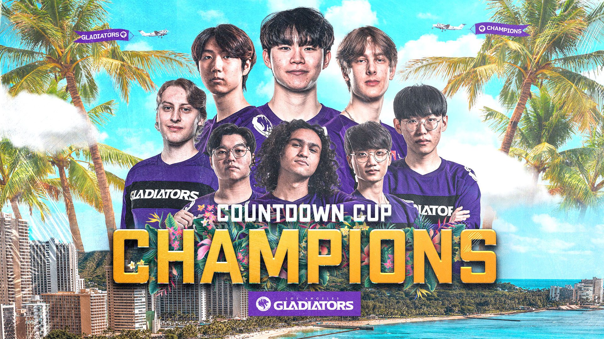The LA Gladiators are the number one team in the Overwatch League power rankings