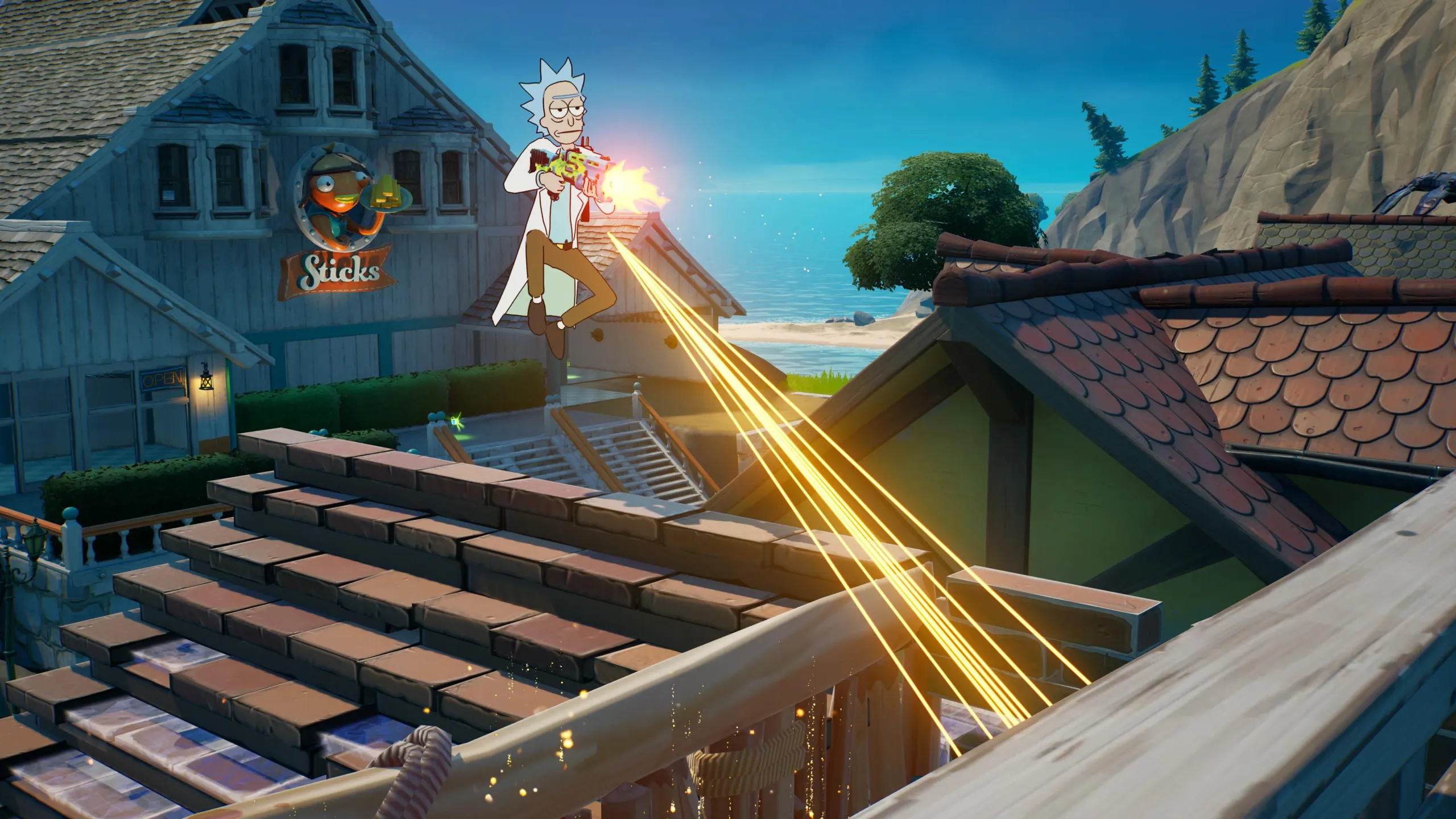 Fortnite box fight