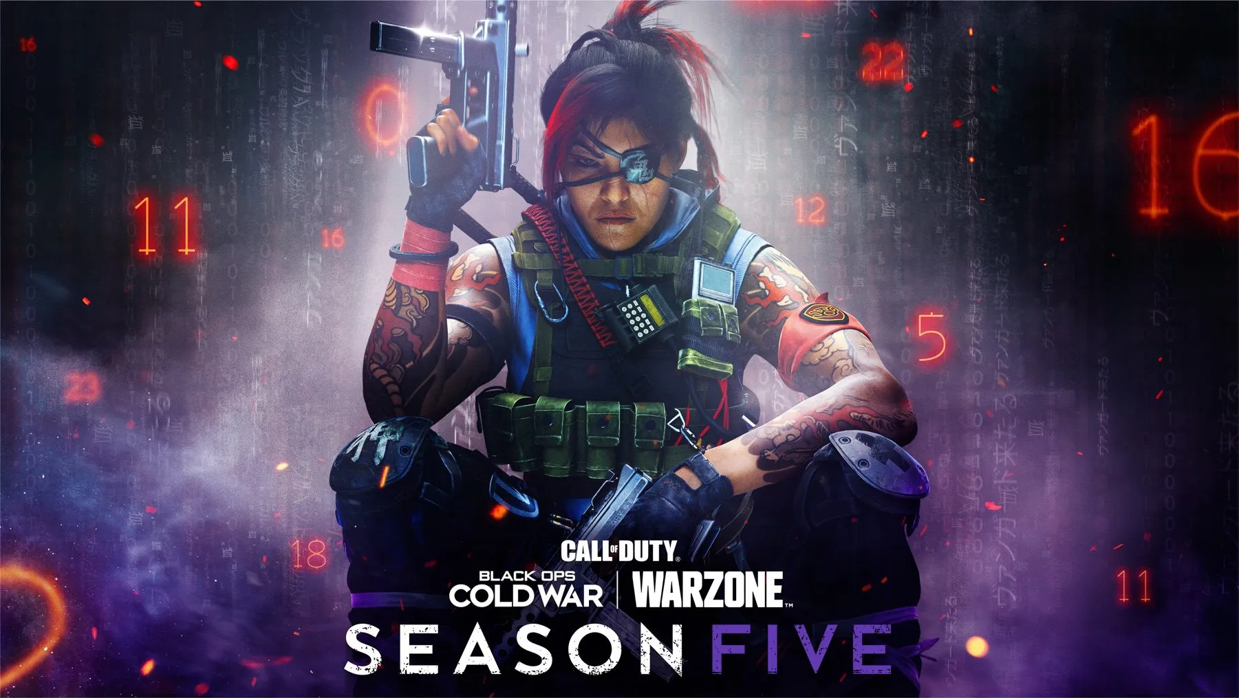 The Warzone and Cold War Season 5 key art.