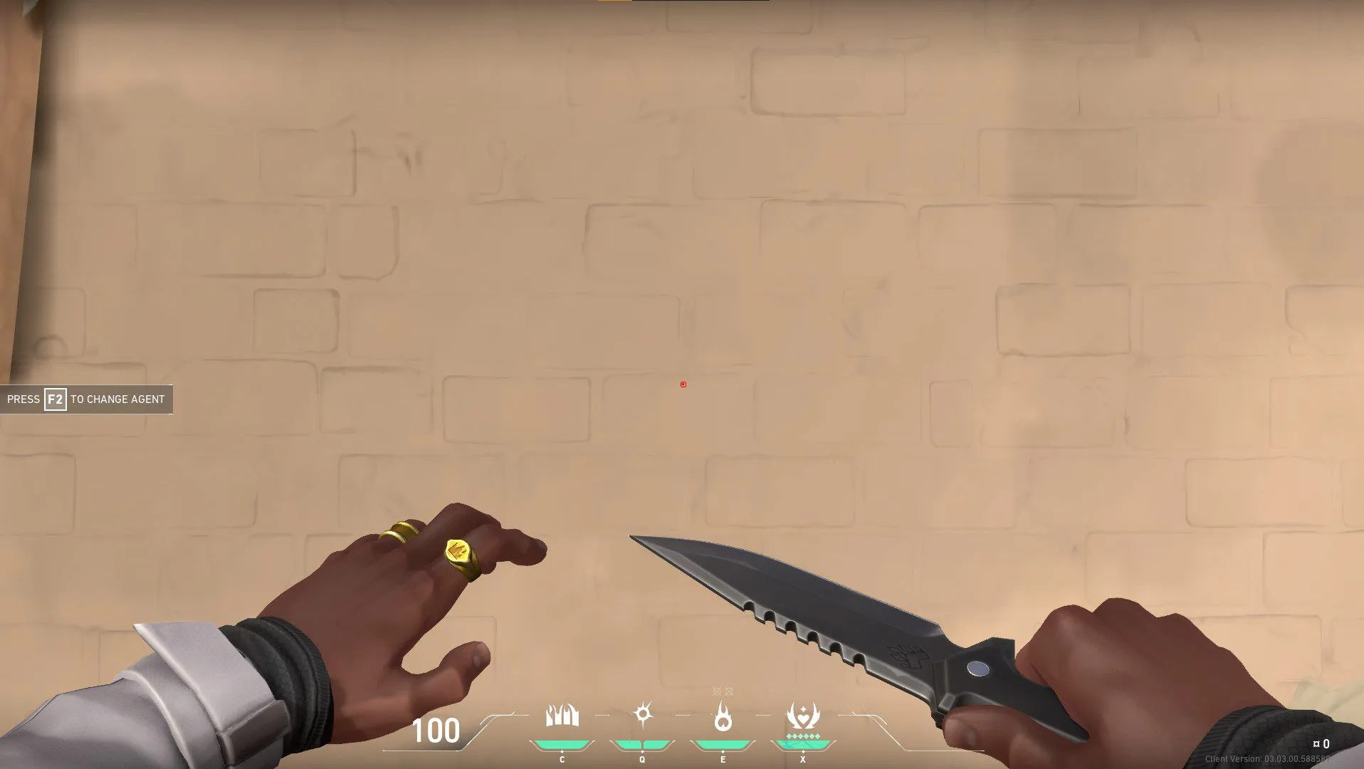 among us valorant crosshair