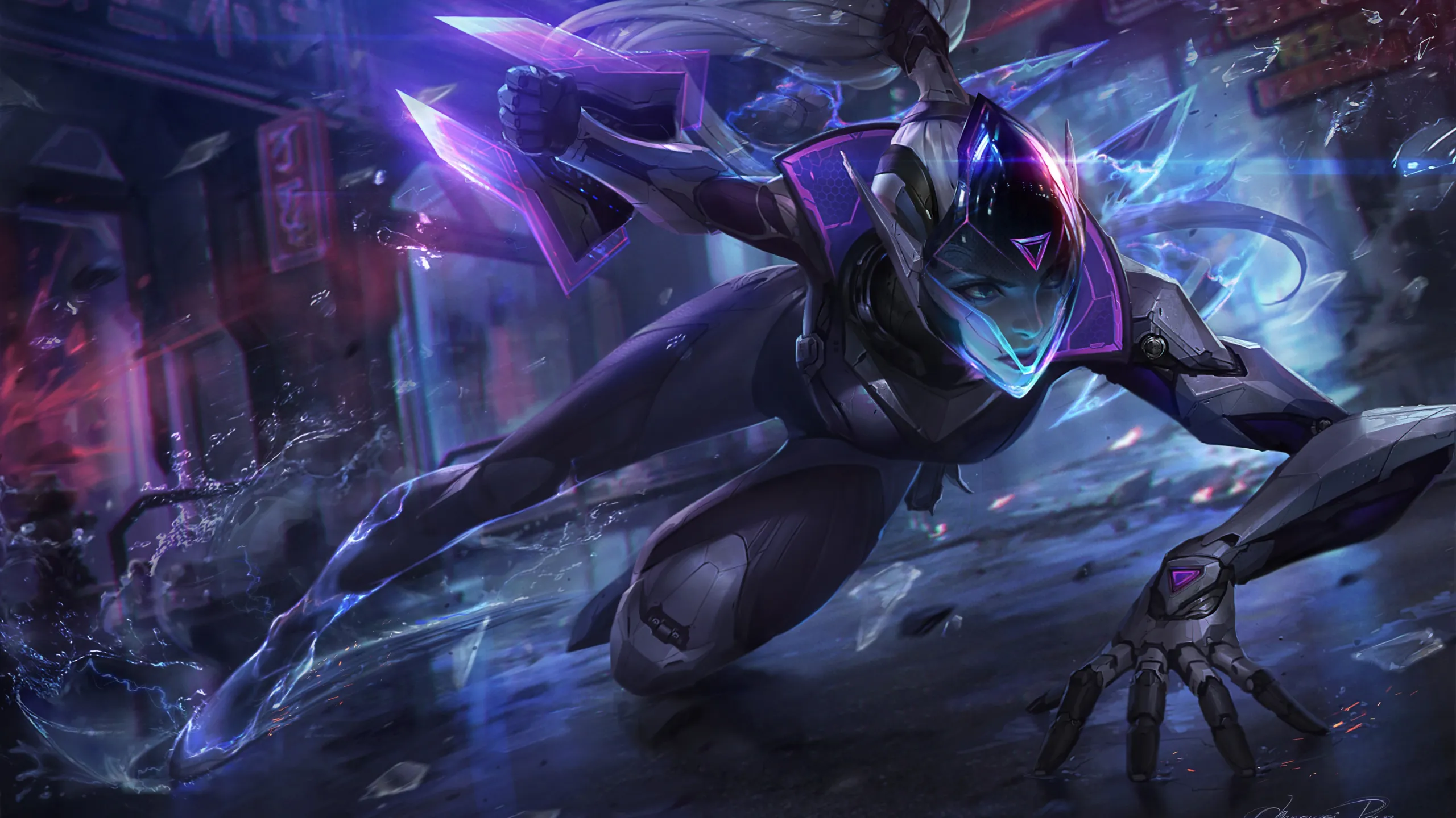 project vayne splash art 2022 lol preseason