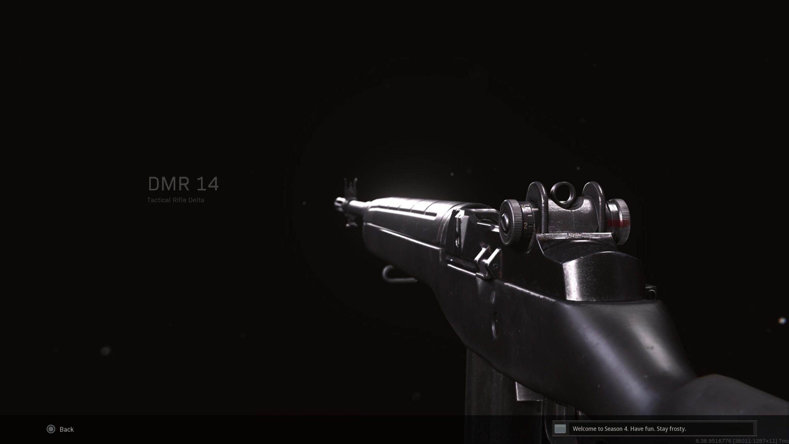 DMR 14 loadout in Warzone