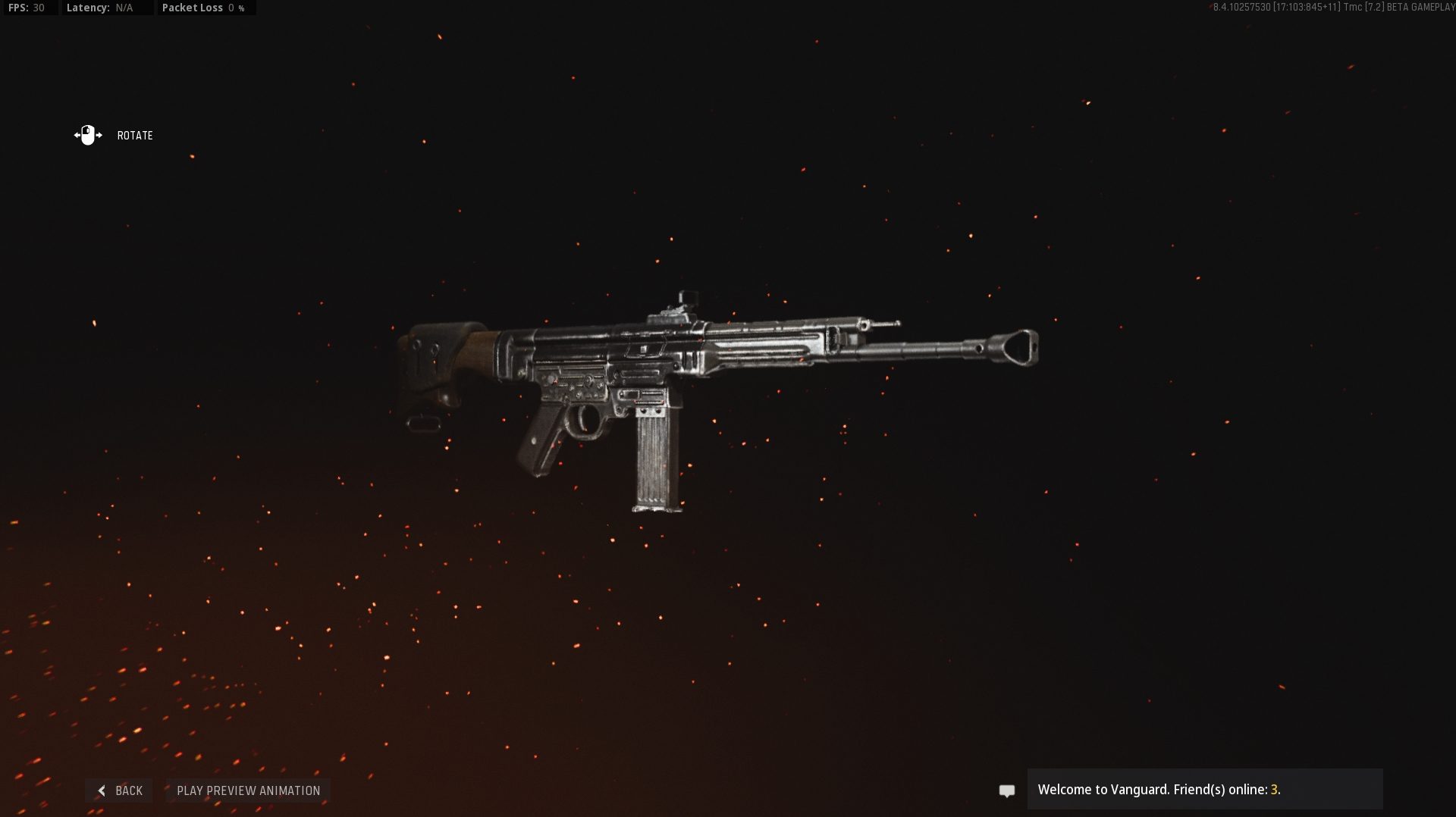 STG44 loadout in Vanguard