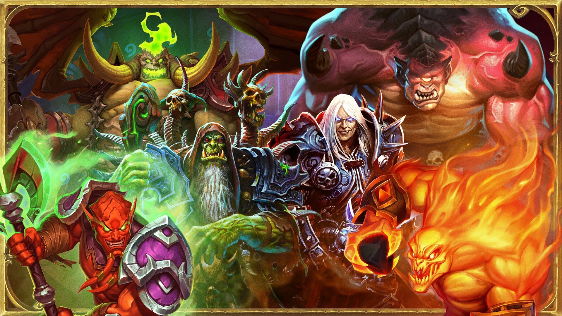 Hearthstone Mercenaries promo art