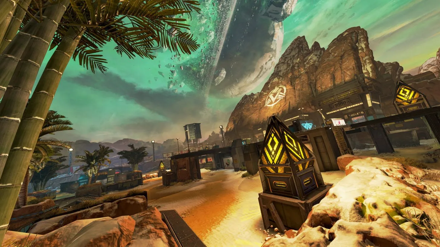 The Encore Arenas map in Apex Legends' Monsters Within event