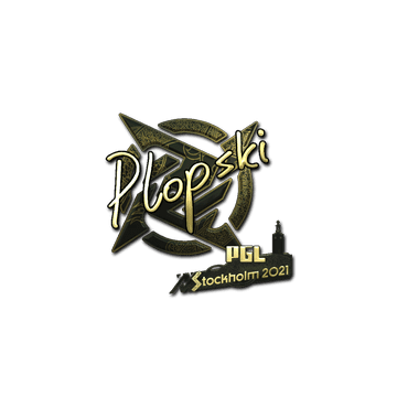 Plopski sticker